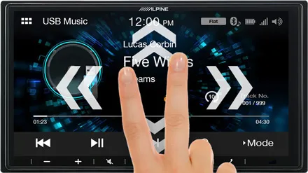 alpine-iLX-W650BT-swipe