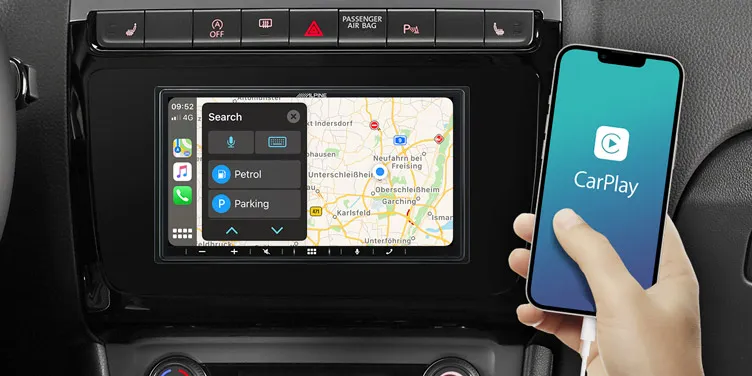 Alpine iLX-W690D 7-inch DAB Radio Easy Online Navigation
