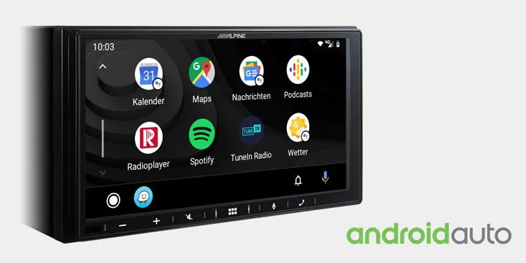 Alpine iLX-W690D 7-inch DAB Radio Works with Android Auto