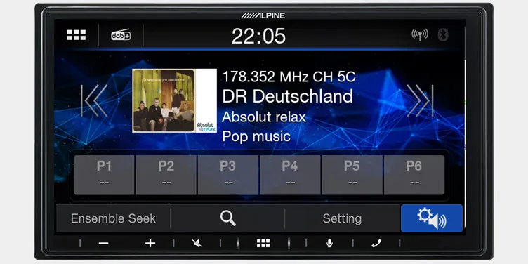 Alpine iLX-W690D 7-inch DAB Radio