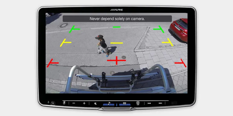 Alpine iLX-F115DU Drive-Assist Cameras