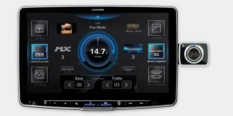Alpine iLX-F115DU External Control Knob