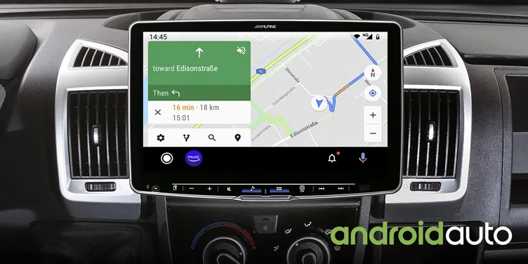 Alpine iLX-F115DU Wide Entertainment & Online Navigation Options