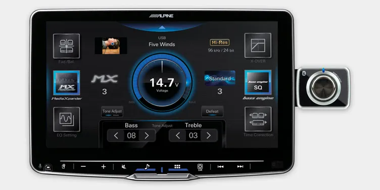 Alpine iLX-F905DU External Control Knob