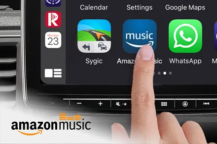 Alpine INE-F904DU Amazon Music