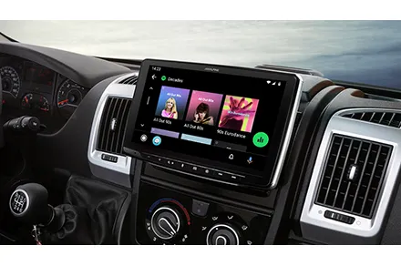 Alpine INE-F904DU Spotify