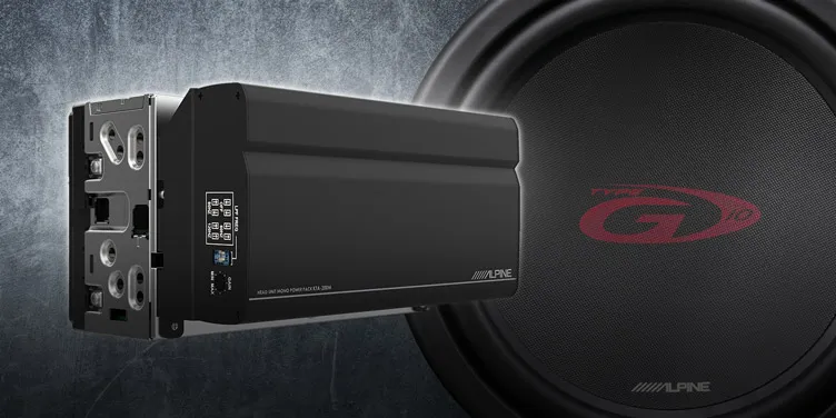 Alpine KTA-200M Mono Power Pack Amplifier Big Sound In A Small Package