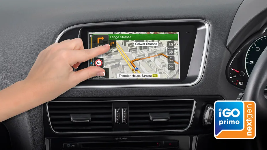 Built-in iGo Primo NextGen Navigation