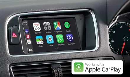 Works with Apple CarPlay