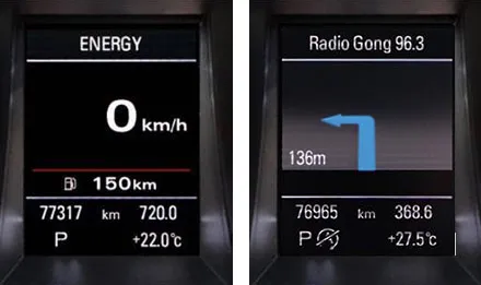 Driver Information Display