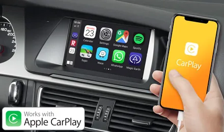 Works with Apple CarPlay