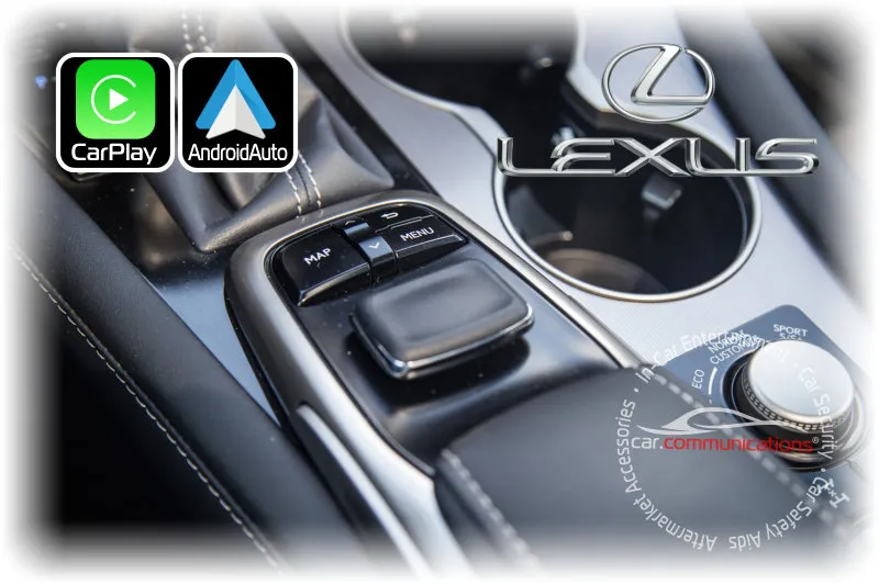 Lexus Joystick Menu Interface