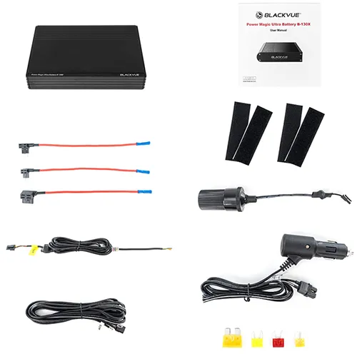BlackVue B-130X - Package Info