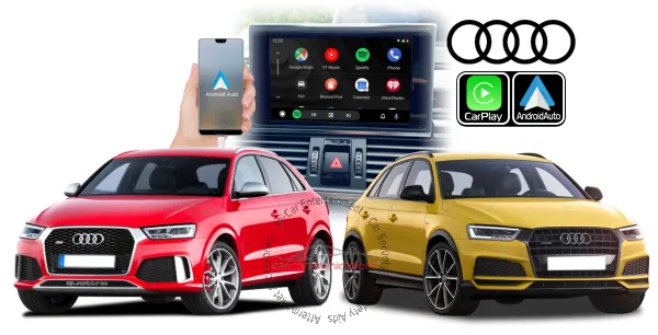 Audi Q3 Wireless Apple Carplay & Android Auto Integration - Audi RMC System