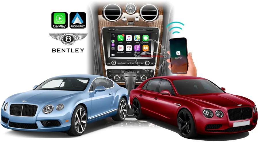 Bentley Continental GT & Bentley Continental Flying Spur Apple Carplay Retrofit