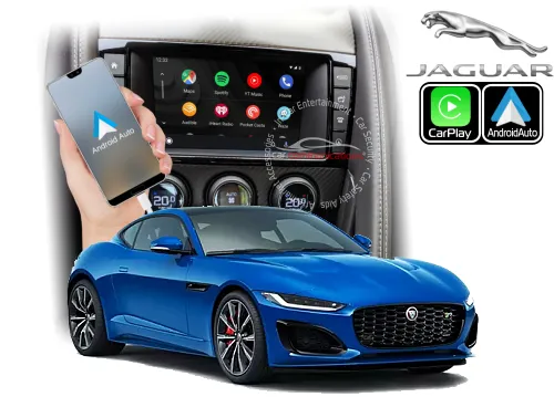 Jaguar F-Type Wired Android Auto & Mirroring
