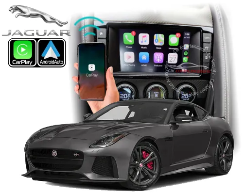 Jaguar F-Type Wireless Apple Carplay & IOS Airplay