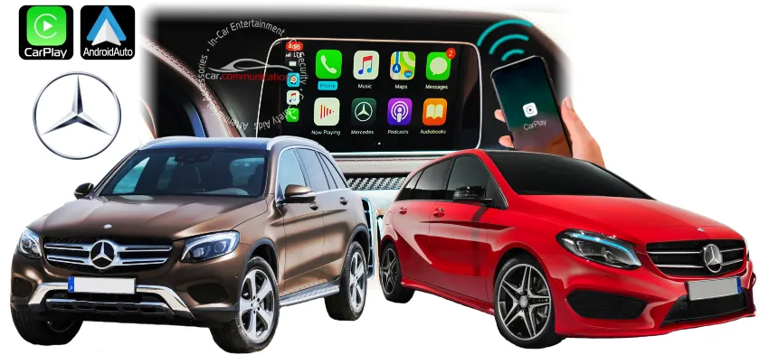 Mercedes Benz NTG 4.5 & 4.7 retrofit Apple Carplay