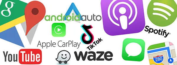 Apple Carplay & Android Auto - Smartphone benefits on the move