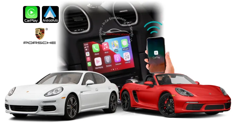 Porsche PCM 4 Apple Carplay integration