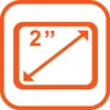 2” screen – intuitive and user friendly