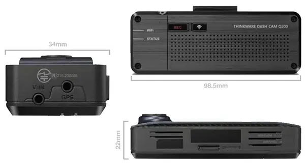 Thinkware Q200 Specifications