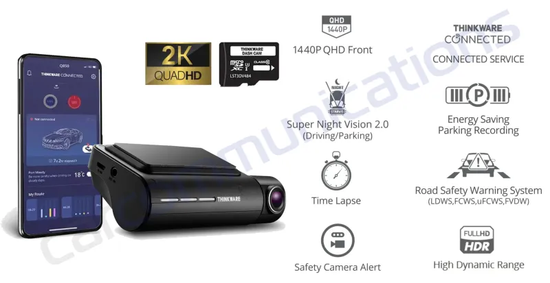 Thinkware Dash Cam Q850