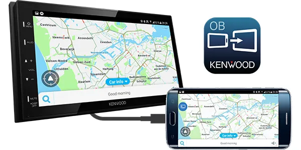 Kenwood DMX129BT Android Mirroring