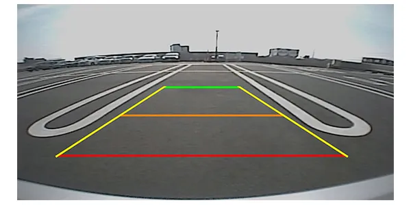 Kenwood DMX129BT Rear View Camera and Parking Guide Lines