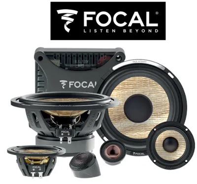 Focal EVO Flex 3-Way Component Car Speakers PS165F3E