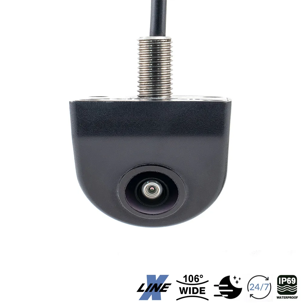 Clio reversing rear view wedge camera