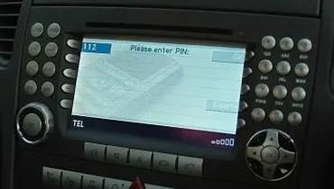 Mercedes Comand, APS 50, Audio 20 Telephone menu