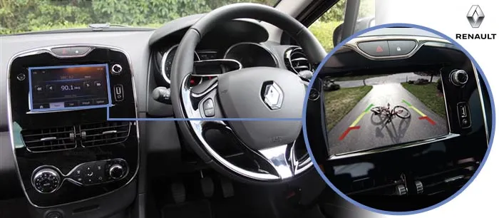A3 reversing camera screen