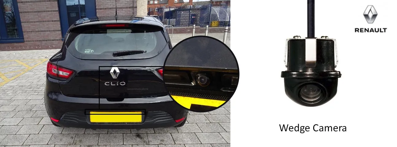 A3 reversing camera screen