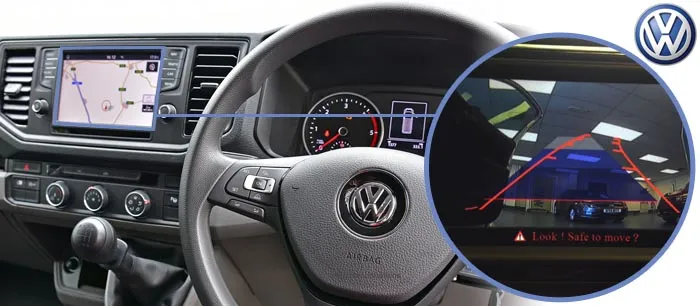 crafter reversing camera screen
