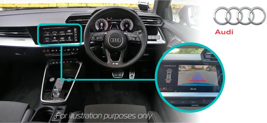 Audi_A3_8Y_Reversing_Rear_View_Camera_Audi_A3_Dash