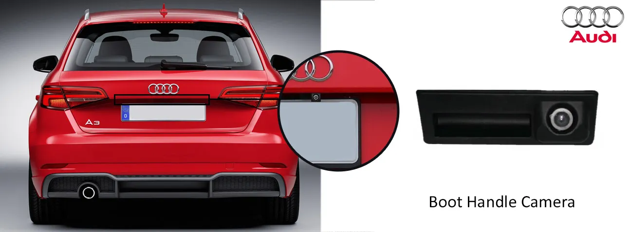 A3 reversing rear view camera