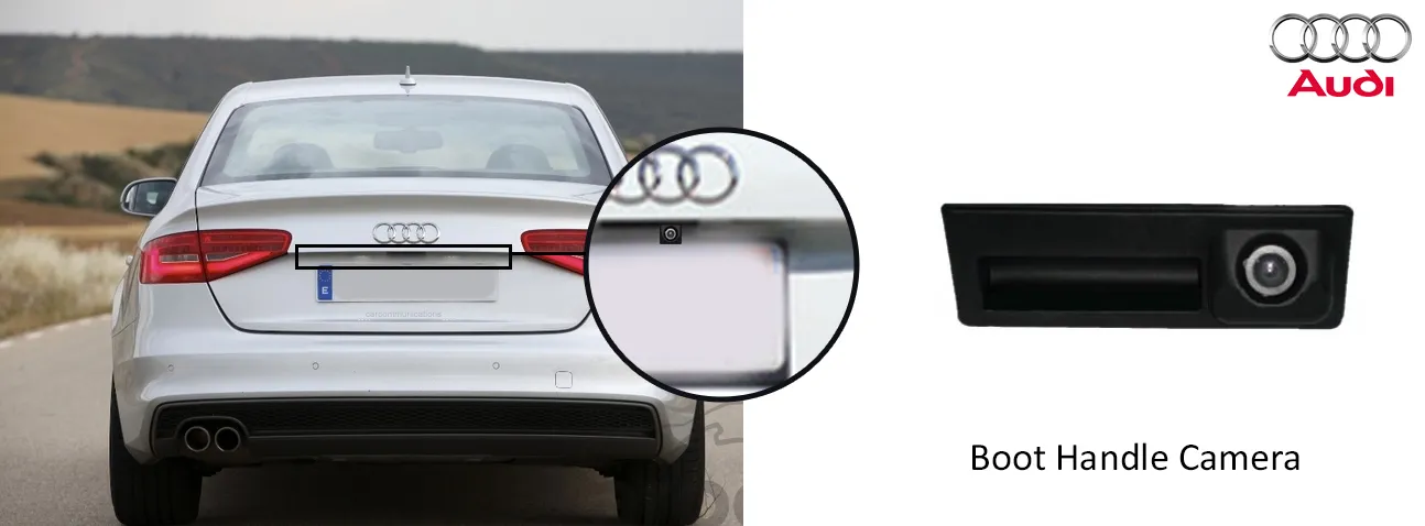 A4 reversing rear view camera