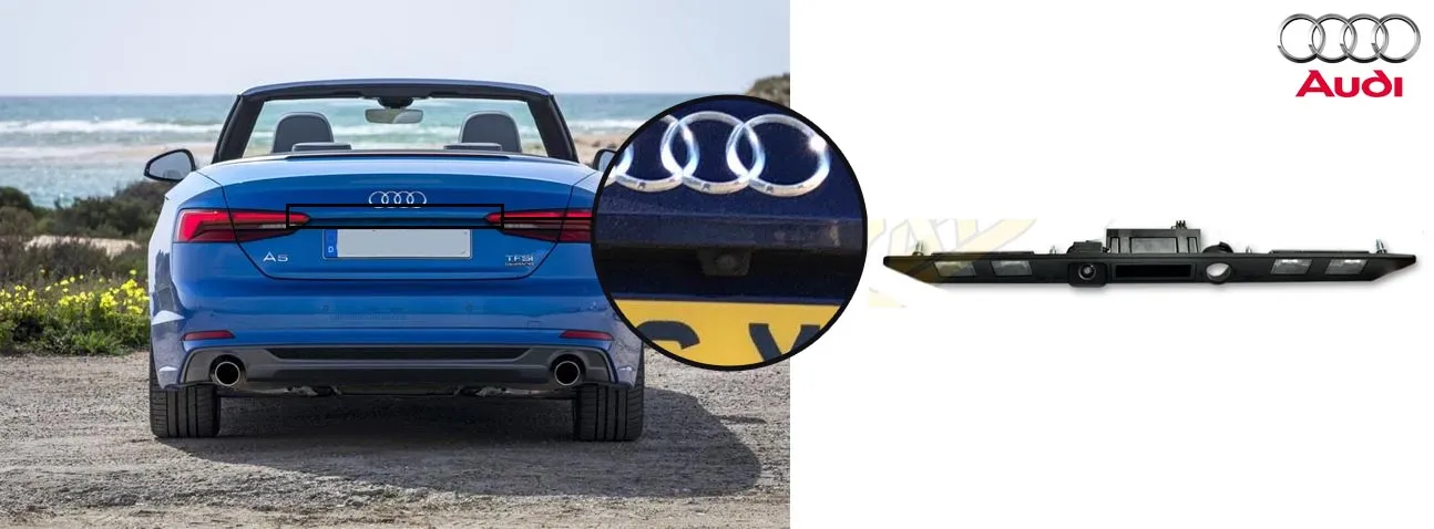 A3 reversing rear view camera