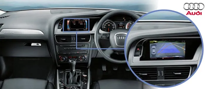 A5 reversing camera screen