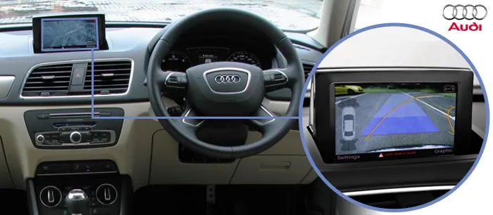 Audi Q3 Reversing camera screen