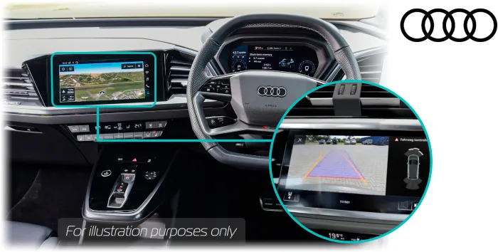 Audi Q4 e-tron Rear View Reversing Camera Kit Solution