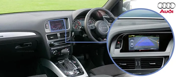 Q5 reversing camera screen