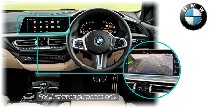 BMW 2-Series F44 Reversing Rear View Camera Screen MGU NBT EVO ID7