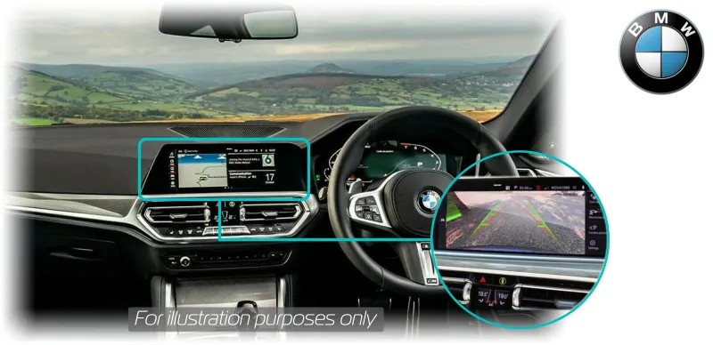BMW 4-Series G22 Reversing Rear View Camera Screen MGU NBT EVO ID7