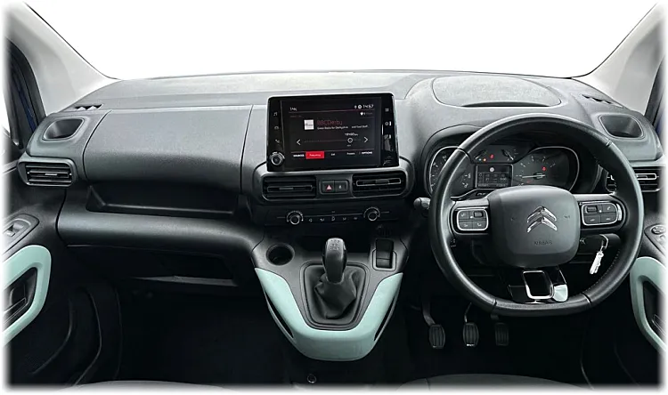 Citroen Berlingo K9 - 8" NAC Integrated Reversing Camera Kit - Dash