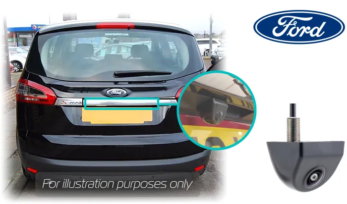 Ford S-Max reversing rear view camera kit solution