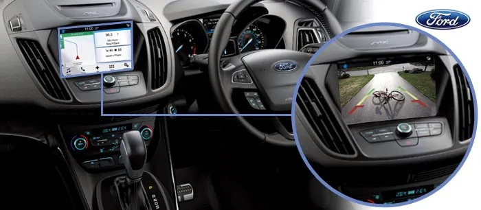 ford kuga reversing camera screen