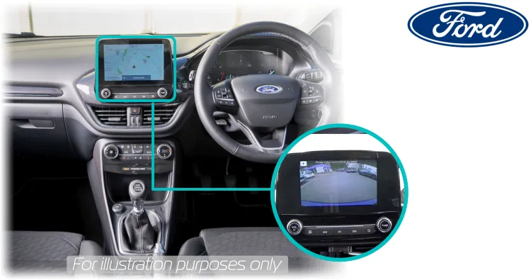 Ford Puma Reversing Camera Kit Solution Ford Sync 2.5