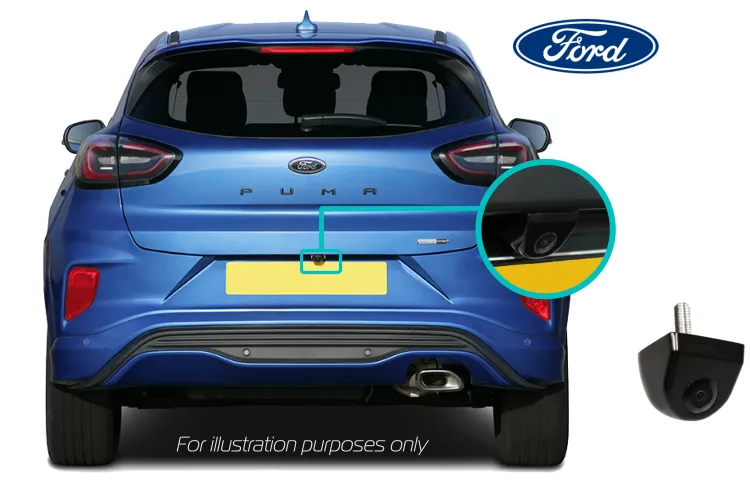 Ford Puma Reversing Camera Kit Solution Ford Sync 2.5